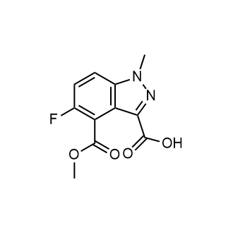 5-Fluoro-4-(methoxycarbonyl)-1-methyl-1H-indazole-3-carboxylic acid|CS-0958054