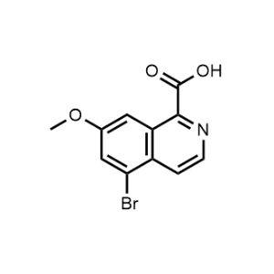 5-Bromo-7-methoxyisoquinoline-1-carboxylic acid|CS-0958143