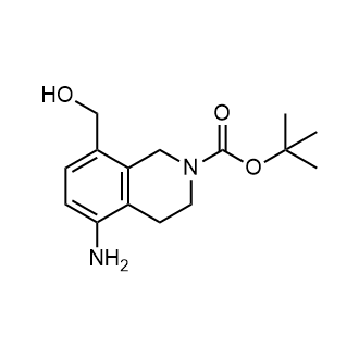 Tert-butyl 5-amino-8-(hydroxymethyl)-3,4-dihydroisoquinoline-2(1H)-carboxylate|CS-0958180