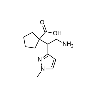 1-(2-Amino-1-(1-methyl-1H-pyrazol-3-yl)ethyl)cyclopentane-1-carboxylic acid|CS-0958182