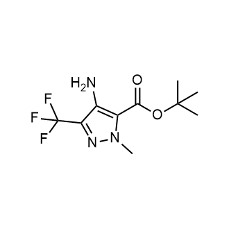 Tert-butyl 4-amino-1-methyl-3-(trifluoromethyl)-1H-pyrazole-5-carboxylate|CS-0958287
