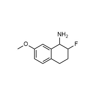 2-Fluoro-7-methoxy-1,2,3,4-tetrahydronaphthalen-1-amine|CS-0958345