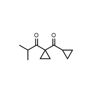 1-(1-(Cyclopropanecarbonyl)cyclopropyl)-2-methylpropan-1-one|CS-0958414