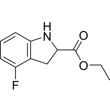 Ethyl 4-fluoroindoline-2-carboxylate|CS-0958693