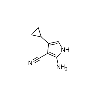 2-Amino-4-cyclopropyl-1H-pyrrole-3-carbonitrile|CS-0958736
