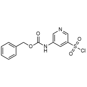Benzyl (5-(chlorosulfonyl)pyridin-3-yl)carbamate|CS-0958815