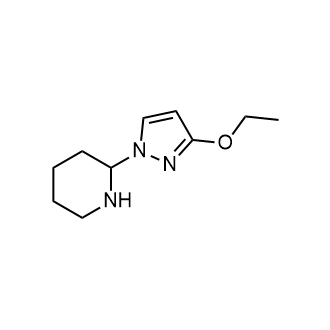 2-(3-Ethoxy-1H-pyrazol-1-yl)piperidine|CS-0958883