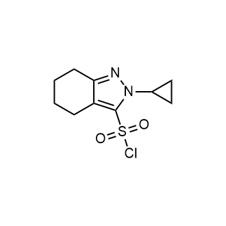 2-Cyclopropyl-4,5,6,7-tetrahydro-2H-indazole-3-sulfonyl chloride|CS-0958918