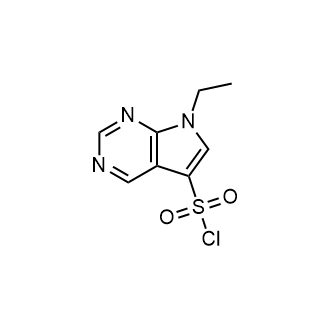 7-Ethyl-7H-pyrrolo[2,3-d]pyrimidine-5-sulfonyl chloride|CS-0959033