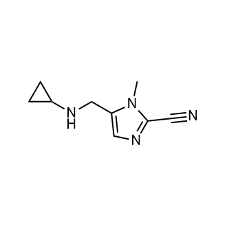 5-((Cyclopropylamino)methyl)-1-methyl-1H-imidazole-2-carbonitrile|CS-0959222