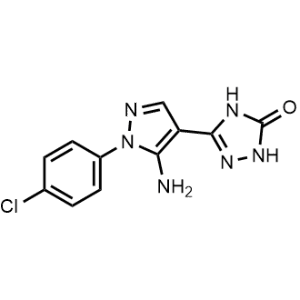 5-(5-Amino-1-(4-chlorophenyl)-1H-pyrazol-4-yl)-2,4-dihydro-3H-1,2,4-triazol-3-one|CS-0959305