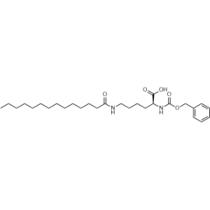 N2-((Benzyloxy)carbonyl)-N6-tetradecanoyl-l-lysine|CS-0959341
