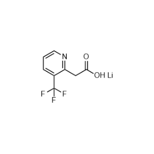2-(3-(Trifluoromethyl)pyridin-2-yl)acetic acid, lithium salt|CS-0959558