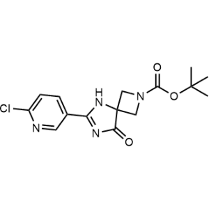 Tert-butyl 6-(6-chloropyridin-3-yl)-8-oxo-2,5,7-triazaspiro[3.4]oct-6-ene-2-carboxylate|CS-0959687