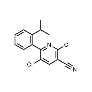 2,5-Dichloro-6-(2-isopropylphenyl)nicotinonitrile|CS-0959976
