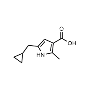 5-(Cyclopropylmethyl)-2-methyl-1H-pyrrole-3-carboxylic acid|CS-0960182