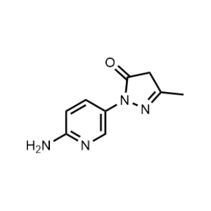 2-(6-Aminopyridin-3-yl)-5-methyl-2,4-dihydro-3H-pyrazol-3-one|CS-0960221
