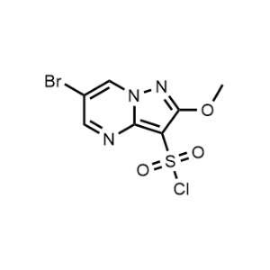 6-Bromo-2-methoxypyrazolo[1,5-a]pyrimidine-3-sulfonyl chloride|CS-0960246