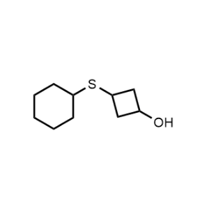 3-(Cyclohexylthio)cyclobutan-1-ol|CS-0960368