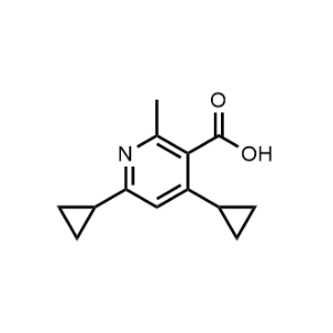4,6-Dicyclopropyl-2-methylnicotinic acid|CS-0960401