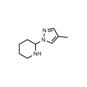2-(4-Methyl-1H-pyrazol-1-yl)piperidine|CS-0960419