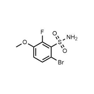 6-Bromo-2-fluoro-3-methoxybenzenesulfonamide|CS-0960445