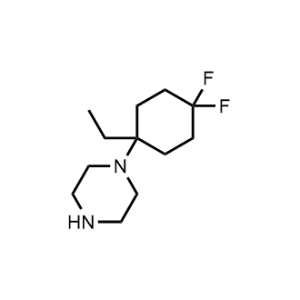 1-(1-Ethyl-4,4-difluorocyclohexyl)piperazine|CS-0960456