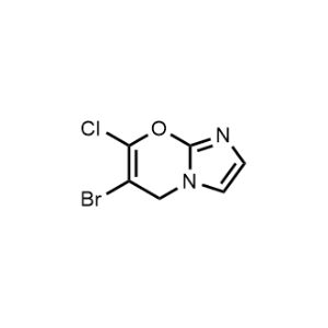 6-Bromo-7-chloro-5H-imidazo[2,1-b][1,3]oxazine|CS-0960713