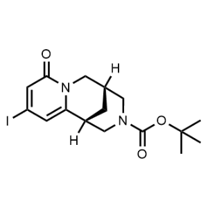 Tert-butyl (1R,5R)-10-iodo-8-oxo-1,5,6,8-tetrahydro-2H-1,5-methanopyrido[1,2-a][1,5]diazocine-3(4H)-carboxylate|CS-0960785