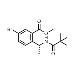Methyl (R)-5-bromo-2-(1-pivalamidoethyl)benzoate|CS-0960910
