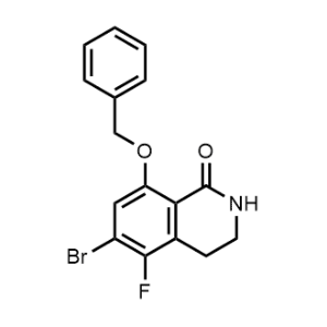 8-(Benzyloxy)-6-bromo-5-fluoro-3,4-dihydroisoquinolin-1(2H)-one|CS-0960992