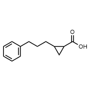 2-(3-Phenylpropyl)cyclopropane-1-carboxylic acid|CS-0961055