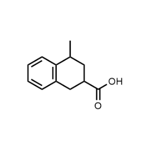 4-Methyl-1,2,3,4-tetrahydronaphthalene-2-carboxylic acid|CS-0961299
