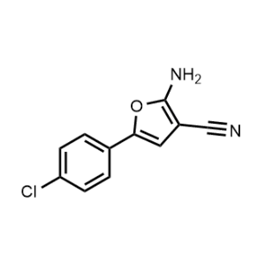 2-Amino-5-(4-chlorophenyl)furan-3-carbonitrile|CS-0961649