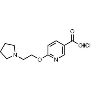 6-(2-(Pyrrolidin-1-yl)ethoxy)nicotinic acid hydrochloride|CS-0961787
