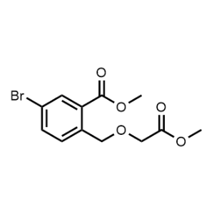 Methyl 5-bromo-2-((2-methoxy-2-oxoethoxy)methyl)benzoate|CS-0961816