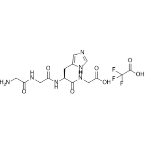 Glycylglycyl-l-histidylglycine compound with 2,2,2-trifluoroacetic acid 1:1|CS-0962159