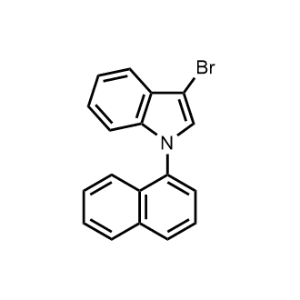 3-Bromo-1-(naphthalen-1-yl)-1H-indole|CS-0962521