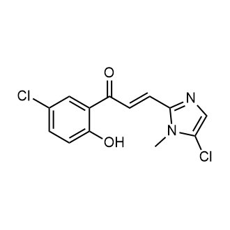 3-(5-Chloro-1-methyl-1H-imidazol-2-yl)-1-(5-chloro-2-hydroxyphenyl)prop-2-en-1-one|CS-0962765