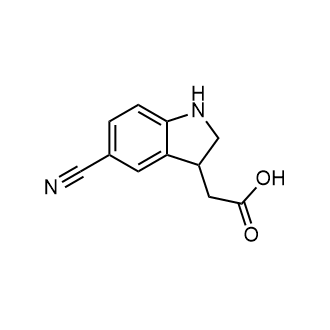 2-(5-Cyanoindolin-3-yl)acetic acid|CS-0963100