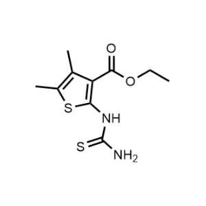 Ethyl 4,5-dimethyl-2-thioureidothiophene-3-carboxylate|CS-0963985