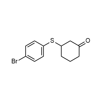 3-((4-Bromophenyl)thio)cyclohexan-1-one|CS-0964062