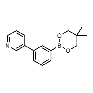3-(3-(5,5-Dimethyl-1,3,2-dioxaborinan-2-yl)phenyl)pyridine|CS-0964221