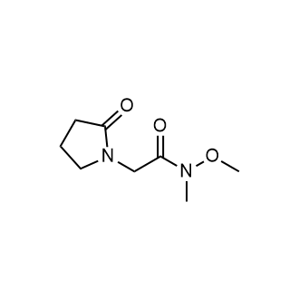 N-Methoxy-N-methyl-2-(2-oxopyrrolidin-1-yl)acetamide|CS-0964498