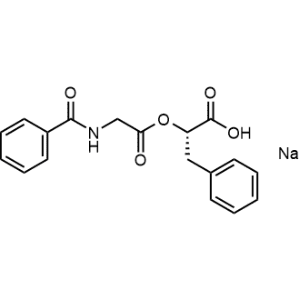 (S)-2-((Benzoylglycyl)oxy)-3-phenylpropanoic acid, sodium salt|CS-0964520