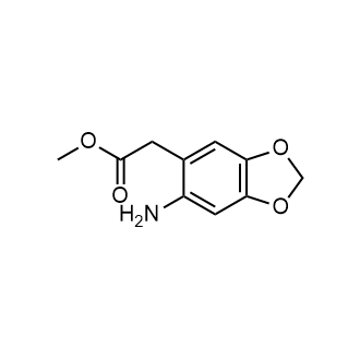 Methyl 2-(6-aminobenzo[d][1,3]dioxol-5-yl)acetate|CS-0964657