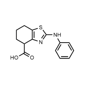 2-(Phenylamino)-4,5,6,7-tetrahydrobenzo[d]thiazole-4-carboxylic acid|CS-0964704