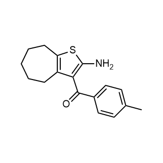 (2-Amino-5,6,7,8-tetrahydro-4H-cyclohepta[b]thiophen-3-yl)(P-tolyl)methanone|CS-0965132