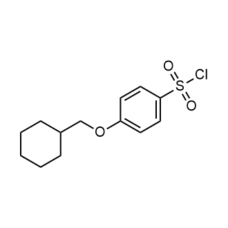 4-(Cyclohexylmethoxy)benzenesulfonyl chloride|CS-0965296