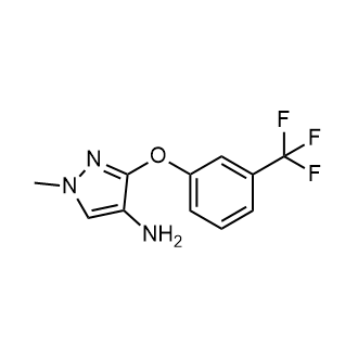 1-Methyl-3-(3-(trifluoromethyl)phenoxy)-1H-pyrazol-4-amine|CS-0965546